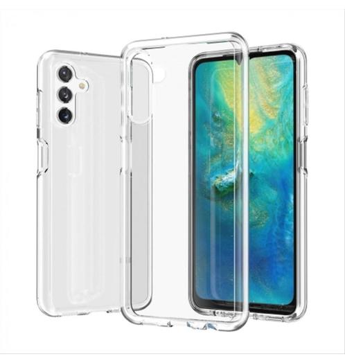 Silicone Hoes - Galaxy A34 - Transparant (Hoesjes), Telecommunicatie, Mobiele telefoons | Hoesjes en Frontjes | Overige merken