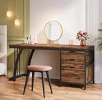 Kaptafel met 3 Lades en Omkeerbaar Ontwerp, Industrieel, Huis en Inrichting, Tafels | Kaptafels, Verzenden, Nieuw