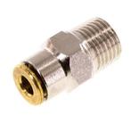 4mm x M 10 x 1 (conical) Messing Insteekfitting Buitendraad, Verzenden, Nieuw