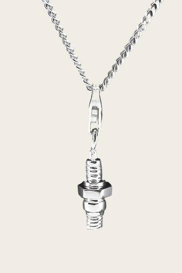 Zilveren Bougie hanger en/of bedel, Sieraden, Tassen en Uiterlijk, Manchetknopen, Nieuw, Verzenden