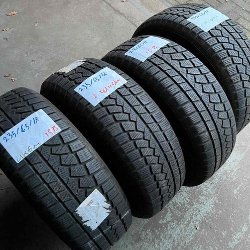 4 x Continental 4X4 ContiWinter 235-65-17 Winterbanden 6mm, Auto-onderdelen, Banden en Velgen, 17 inch, Winterbanden, 235 mm, Personenwagen