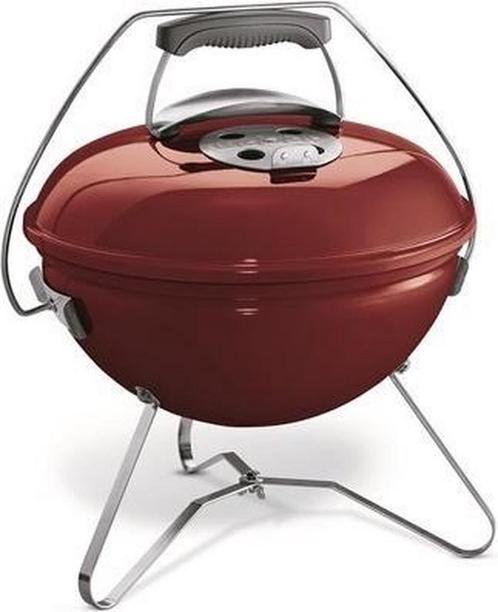 Weber - Smokey Joe - Crimson Red - Barbecue 37 cm, Tuin en Terras, Houtskoolbarbecues, Verzenden
