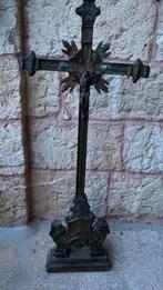 Crucifix - Koper - 1850-1900 - Processie kruisbeeld