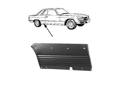 Zijplaat rechts slc | Mercedes w107, Auto-onderdelen, Carrosserie en Plaatwerk, Ophalen of Verzenden