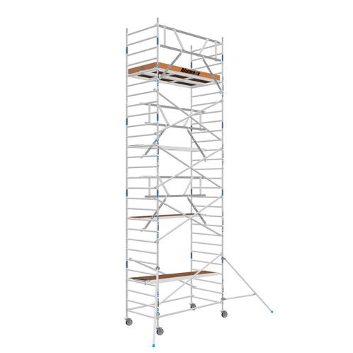 ALX rolsteiger 135 x 9,2m WH met AGS voorloopleuning, Doe-het-zelf en Verbouw, Steigers, Rolsteiger of Kamersteiger, Nieuw, Verzenden