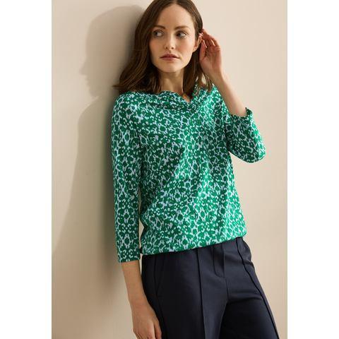 Cecil Shirt met 3/4 mouwen met minimal-print en in, Kleding | Dames, T-shirts, Nieuw, Verzenden