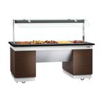 GGM Gastro | Buffet toonbank DUBLIN - 2000mm - met Bain |, Verzenden, Nieuw in verpakking, Hotelinrichting
