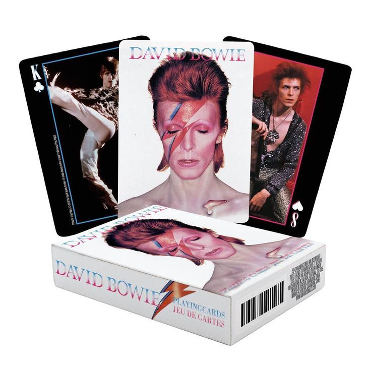 David Bowie speelkaarten officiële merchandise, Verzamelen, Muziek, Artiesten en Beroemdheden, Gebruiksvoorwerp, Nieuw, Ophalen of Verzenden
