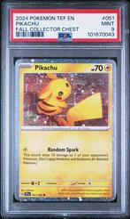 PSA 9 | Pikachu Fall Collector Chest | Temporal Forces |, Ophalen of Verzenden, Nieuw