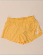 NIKE Womens Graphic Sport Shorts UK 14 Medium Yellow, Kleding | Dames, Verzenden, Nieuw