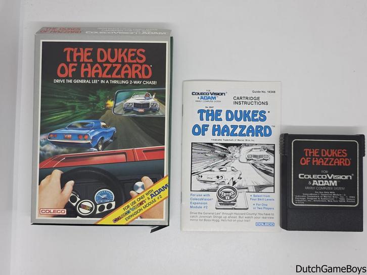Colecovision - Coleco - The Dukes Of Hazzard, Spelcomputers en Games, Games | Overige, Gebruikt, Verzenden
