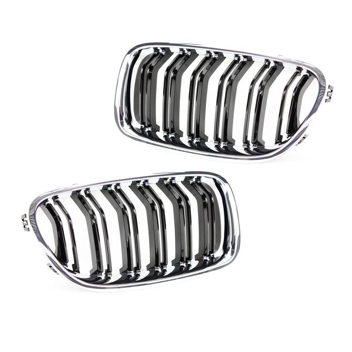 Nieren M5 Look | BMW 5-serie F10 / F11 2010-2017 (ook LCI) |, Auto-onderdelen, Carrosserie en Plaatwerk, Nieuw, BMW, Verzenden