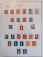 Frankrijk 1900/1930 - Verzameling van SM tussen nummer 107, Gestempeld