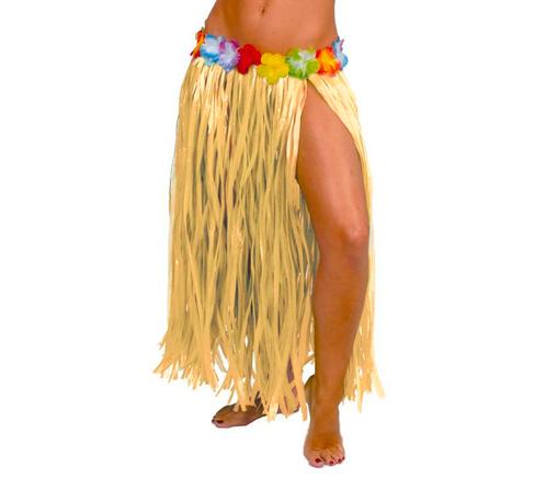 Hawaii Rok Bloemen 75cm, Kinderen en Baby's, Carnavalskleding en Verkleedspullen, Nieuw, Verzenden