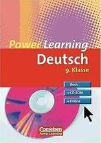 Power learning - Deutsch 9. Klasse  Book, Spelcomputers en Games, Games | Overige, Gebruikt, Verzenden