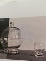 Leerdam - A.D. Copier - Drinkservies - Glas - Bowlpot met 9, Antiek en Kunst