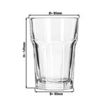 GGM Gastro | (12 stuks) Longdrinkglas - GIBRALTAR - 311 ml -, Huis en Inrichting, Keuken | Servies, Verzenden, Nieuw, Effen, Glas of Glazen