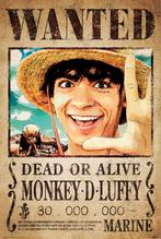 Poster One Piece Netflix Wanted Monkey D Luffy 61x91,5cm, Verzenden, Nieuw, A1 t/m A3