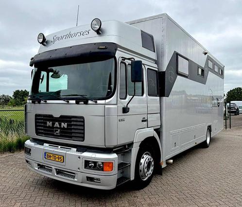 Veiling: paardenwagen MAN 19 -314 (Marge), Caravans en Kamperen, Campers, Overige merken, Overige brandstoffen, Ophalen