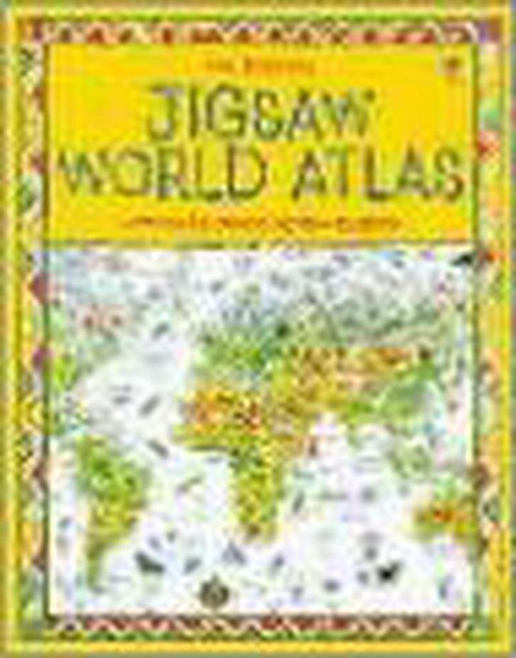 The Usborne Jigsaw World Atlas 9780746055762 Colin King, Boeken, Taal | Engels, Gelezen, Verzenden