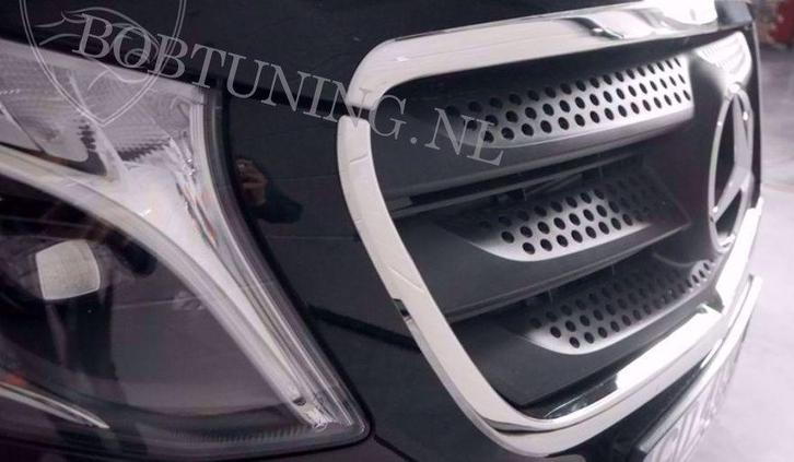 Rvs grill omlijsting Mercedes vito w447 2014-, Auto-onderdelen, Carrosserie en Plaatwerk, Nieuw, Ophalen of Verzenden
