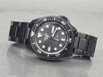 Seiko - Zonder Minimumprijs - SKX Gunmetal Total Black -