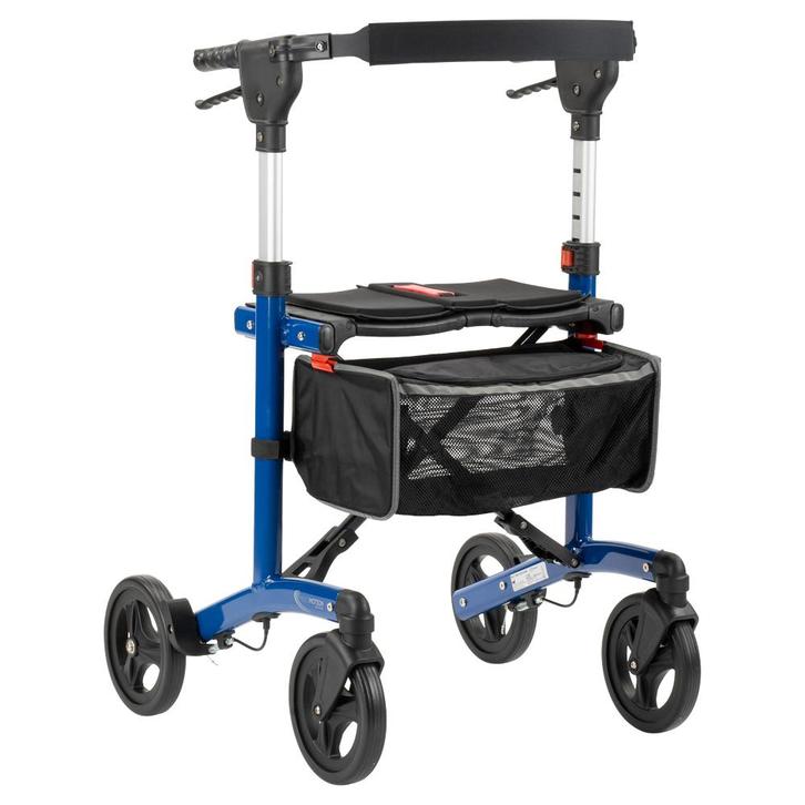 MultiMotion Trollimaster RA60 lichtgewicht Rollator LOW - Bl, Diversen, Rollators, Ophalen of Verzenden