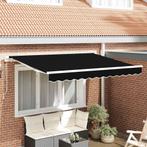 vidaXL Vervangingsdoek voor zonnescherm Zwart 300 x 250 cm, Tuin en Terras, Verzenden, Nieuw