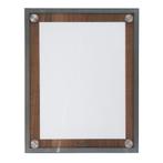 Informatiebord Glass Star | A4 | Walnoot, Verzenden, Nieuw in verpakking