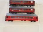 Bemo H0m - Modeltrein personenwagen (3) - RhB, Nieuw