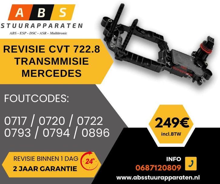Revisie automaat Transmissie Mercedes A-klasse B-klasse, Auto-onderdelen, Transmissie en Toebehoren, Gereviseerd, Mercedes-Benz
