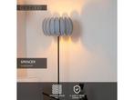 Lucide SPENCER - Vloerlamp - Ø 40 cm - 1xE27 - Grijs, Verzenden, Zo goed als nieuw