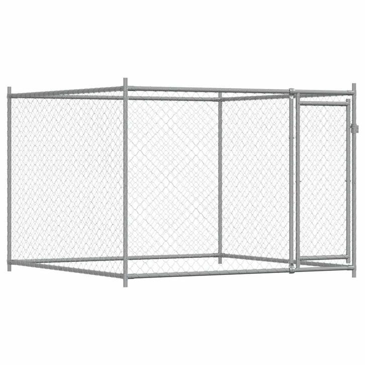 Hondenkennel 2x2x1.5m - , Grijs, OP=OP! Profiteer Nu!, Dieren en Toebehoren, Hondenbenches, Nieuw, Ophalen of Verzenden