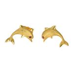 Goud - Hangoorbellen Robijnen, Sieraden, Tassen en Uiterlijk, Antieke sieraden