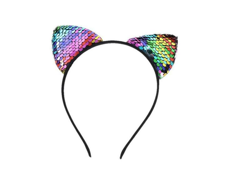 Cat ears - Bright Rainbow, Kinderen en Baby's, Carnavalskleding en Verkleedspullen, Nieuw, Ophalen of Verzenden