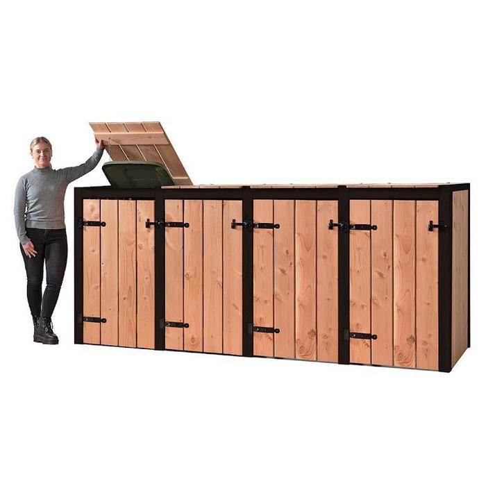 Houten Containerombouw / Kliko Ombouw, Tuin en Terras, Bergingen en Tuinkasten, Containerberging, Nieuw, Hout, Ophalen of Verzenden