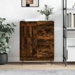 vidaXL Dressoir 69,5x34x90 cm bewerkt hout gerookt, Huis en Inrichting, Kasten | Dressoirs, Verzenden, Nieuw, 50 tot 100 cm, 25 tot 50 cm