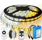 LED strips op batterij / accu - RGB - Warm wit - Helder wit, Nieuw, Verzenden