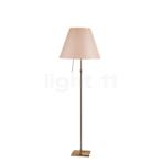 Luceplan Costanza Vloerlamp, lampenkap roze/frame messing -, Verzenden, Nieuw