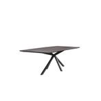 Belvio eettafel 210x100 dark oak veneer, Huis en Inrichting, Tafels | Eettafels, Ophalen of Verzenden, Nieuw, Rechthoekig