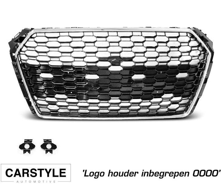 Grill | Audi | A4 15-19 4d sed. / A4 Avant 15- 5d sta. | B9, Auto-onderdelen, Carrosserie en Plaatwerk, Nieuw, Audi, Verzenden