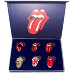 The Rolling Stones Tongue Evolution 2 - Pin set off. merch., Verzamelen, Ophalen of Verzenden, Nieuw, Kleding