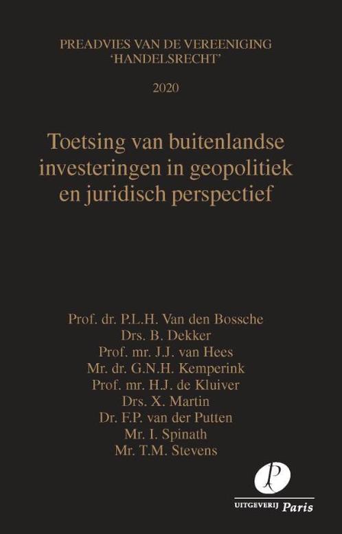 Toetsing van buitenlandse investeringen in geopolitiek en, Boeken, Wetenschap, Gelezen, Verzenden