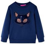 vidaXL Kindertrui 140 marineblauw, Verzenden, Nieuw