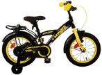 Volare Thombike Kinderfiets - Jongens - 14 inch - Zwart Geel, Verzenden, Nieuw