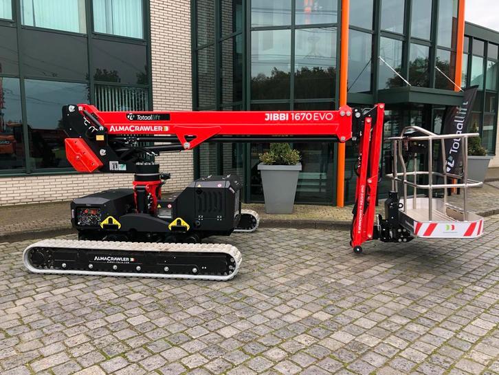 Telescoop hoogwerker | AlmaCrawler Jibbi 1670 EVO | 16 m, Zakelijke goederen, Machines en Bouw | Liften, Steigers en Ladders