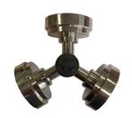 Spoelkop 3 weg systeem bajonet, sankey s, korf aansluiting, Verzenden