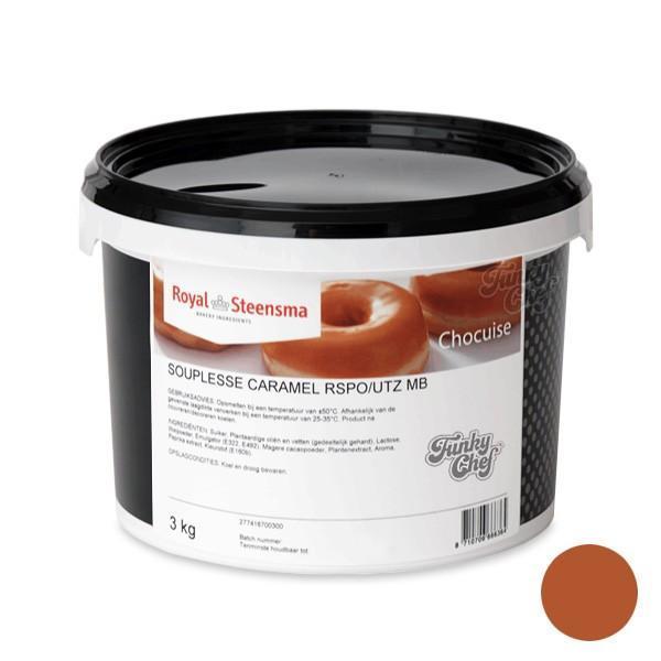 Glazuur Fondant Caramel | Karamelglazuur 3KG, Zakelijke goederen, Horeca | Food, Brood en Banket, Ophalen of Verzenden