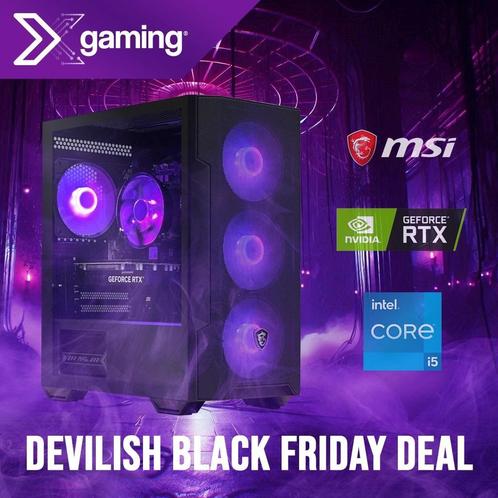 Black Friday! | Intel Core i5 12400F | RTX 3050 | 16GB DDR4, Computers en Software, Desktop Pc's, 4 Ghz of meer, SSD, Met videokaart