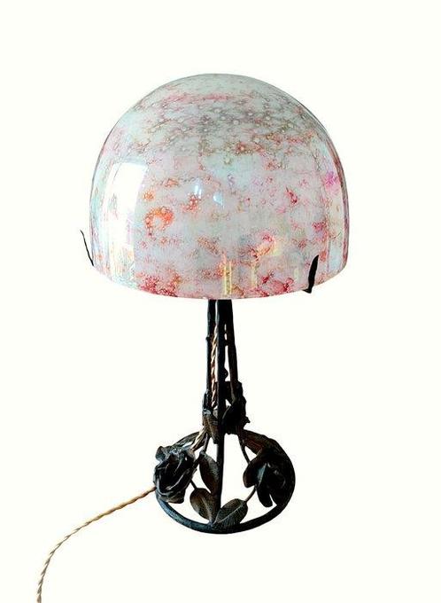 Tafellamp - Lamp « Champignon » Art-nouveau, voet, Antiek en Kunst, Kunst | Designobjecten